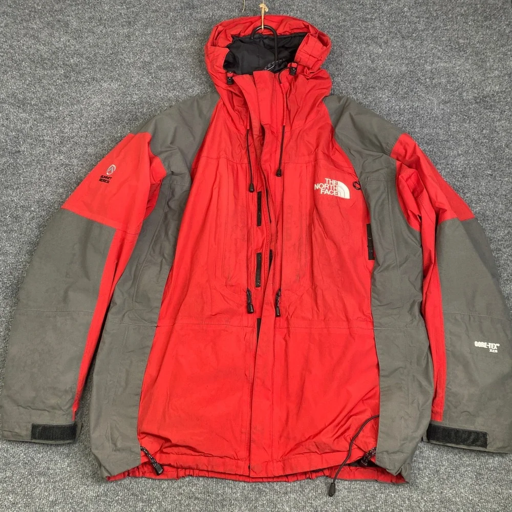 The North Face Summit Series Gore-Tex XCR Jacket Mens Large Red Grey